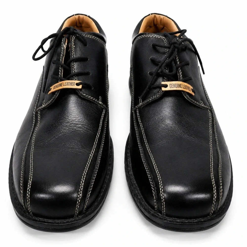 Dockers Mens 14 Trustee Genuine Leather Dress Casual Lace-up Oxford Comfort Shoe